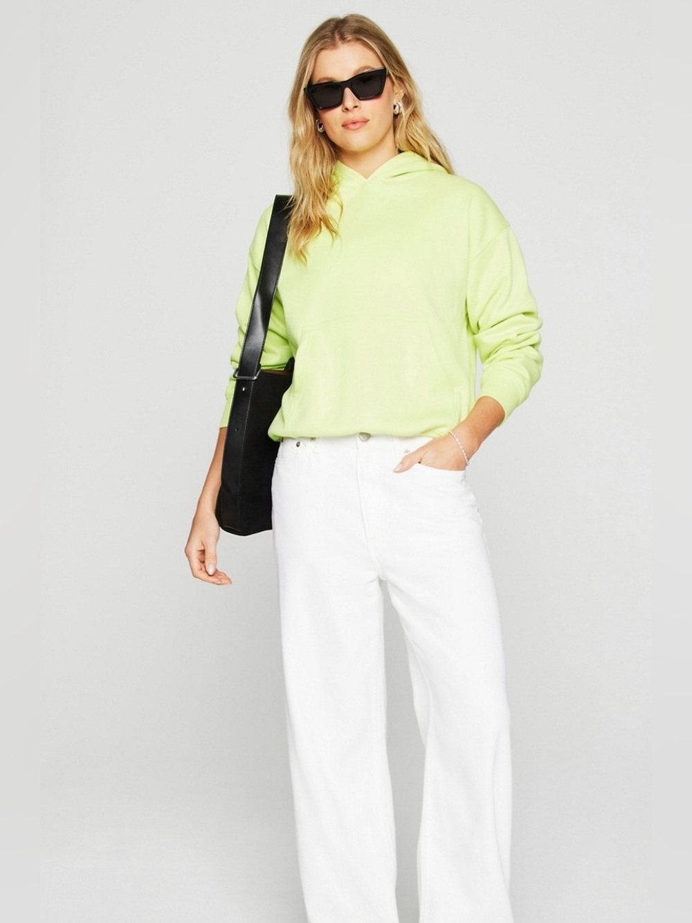 Fabletics Light Green (Morning Dew) Women's Hoodie Top